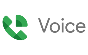 Google Voice app logo for landlord communication and business calls